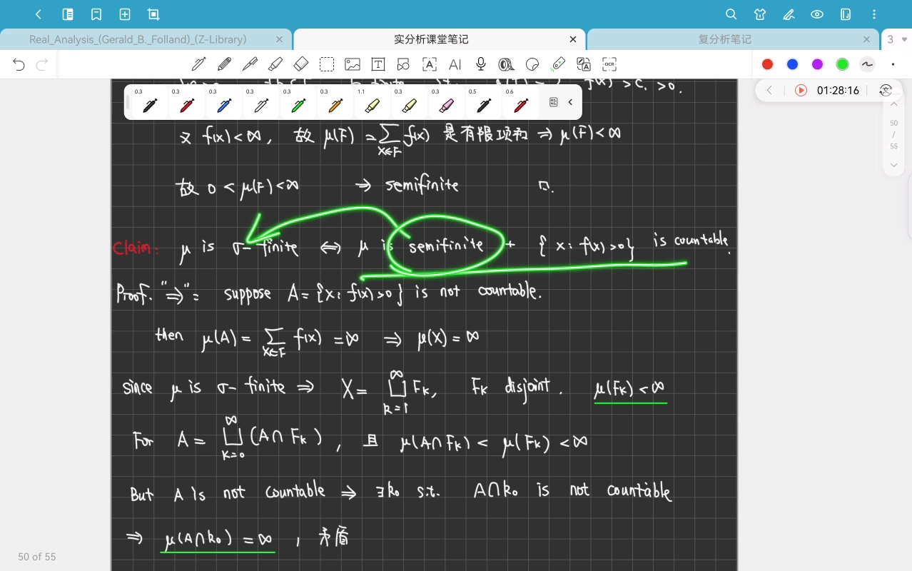 实分析10-Chapter 1.3 Measure-20250320