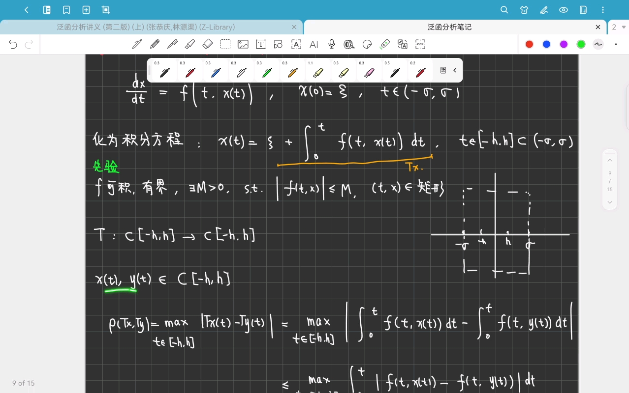 泛函分析02-Chapeter 1.1（2)-20250911