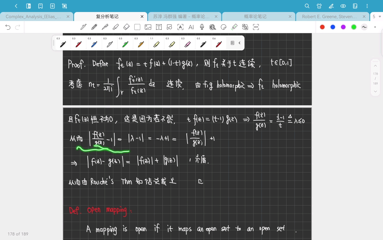 复分析20-Chapter 3.4 The argument principle with applications-20250509