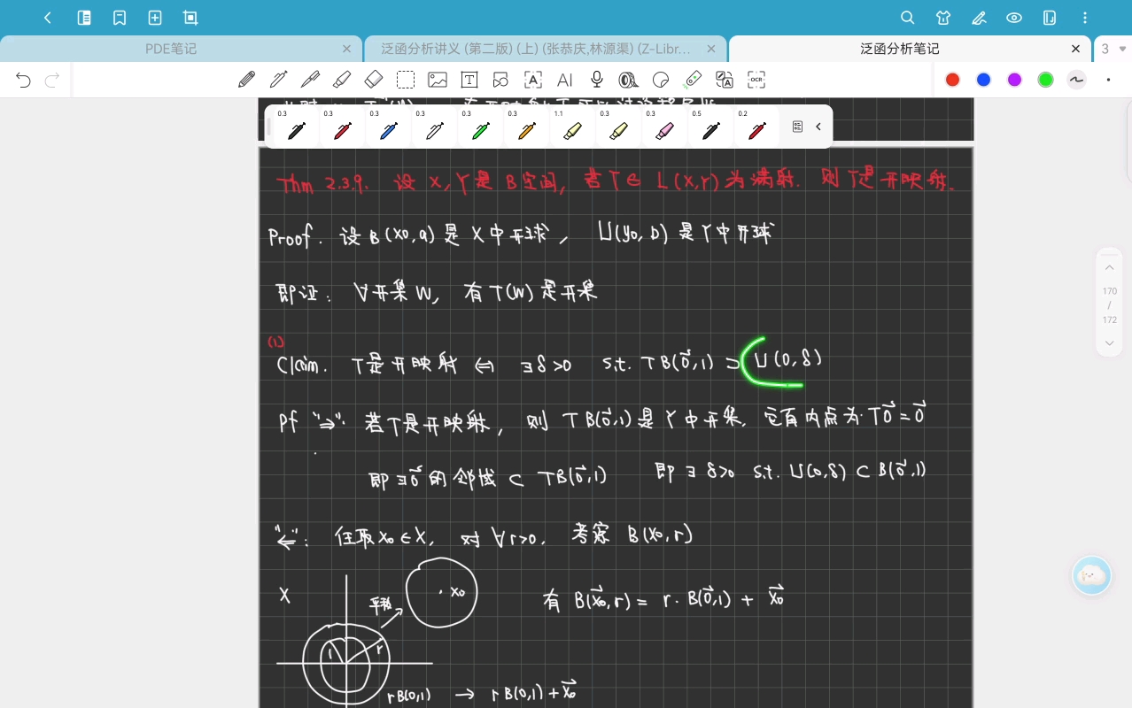 泛函分析21-Chapter 2.3.2 开映射定理-20251120
